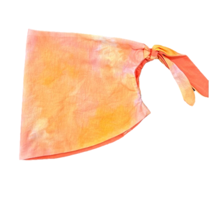 Adjustable Tie Dye Bandana Neckie Face Covering SZ. unisex